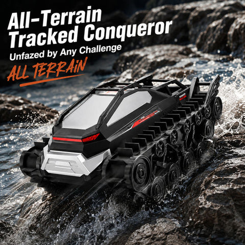 Amphibious Tracked Tank Remote Control Off-Road Toy Car