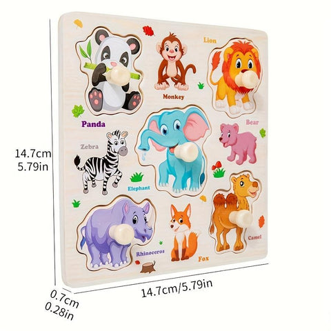 DIY Wooden 3D Assembly Puzzle Educational Kit