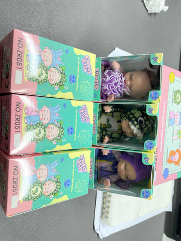 6-Piece Sleeping Princess Doll Gift Set
