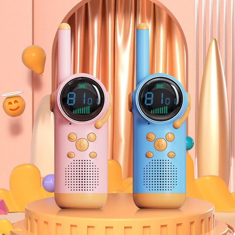 2-Pack Blue and Pink Walkie-Talkies