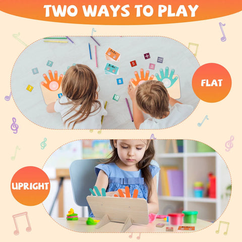 Talking Flash Cards and Finger Counting Math Board Set