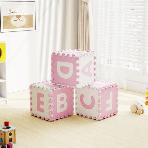 26-Piece Alphabet EVA Foam Play Mat Set