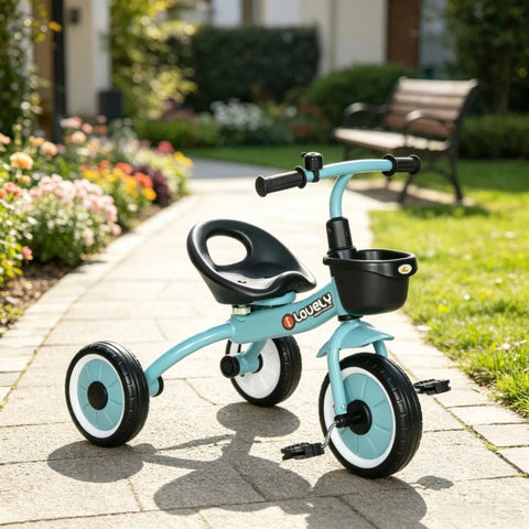 3-Wheel Toddler Tricycle for Kids 2-5 Years Old