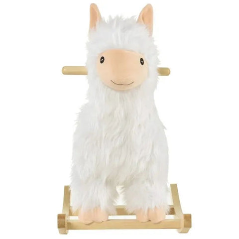 Plush Llama Rocking Horse Toy for Toddlers
