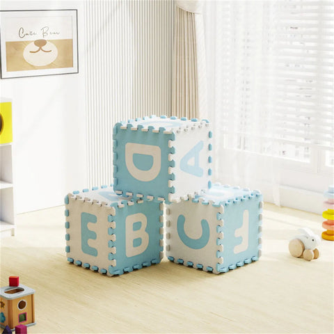 26-Piece Alphabet EVA Foam Interlocking Floor Tiles Play Mat