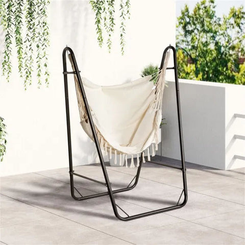 Ergonomic Hanging Hammock Chair with Stand