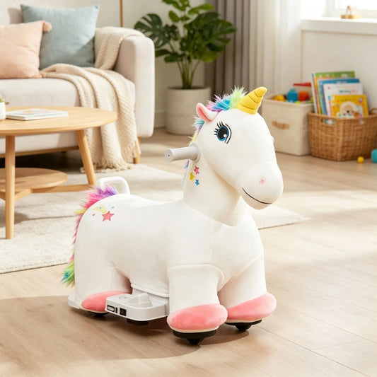 6V Electric Kids Ride On Unicorn Toy
