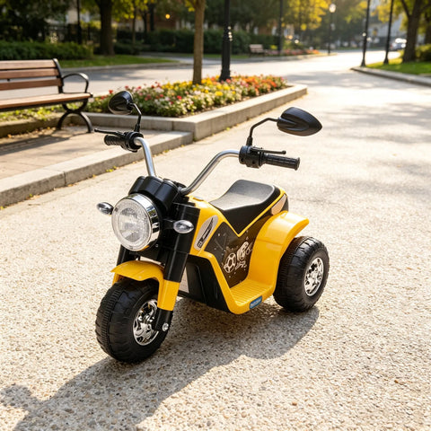 6V Kids Electric 3-Wheel Ride-On Motorcycle Toy