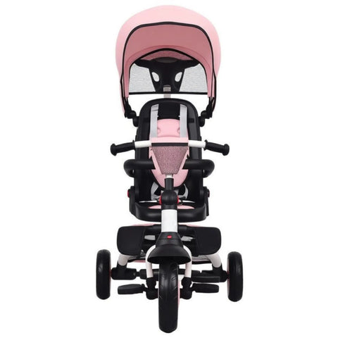 6-in-1 Convertible Kids Stroller Tricycle with Adjustable Push Handle