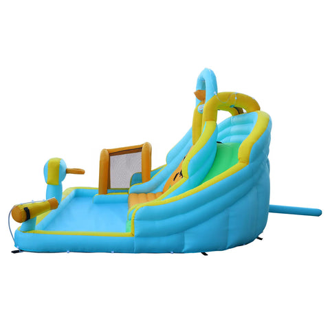 Inflatable Water Park Bounce House with 450W Blower