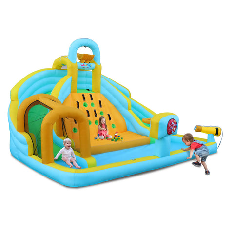 Inflatable Water Park Bounce House with 450W Blower