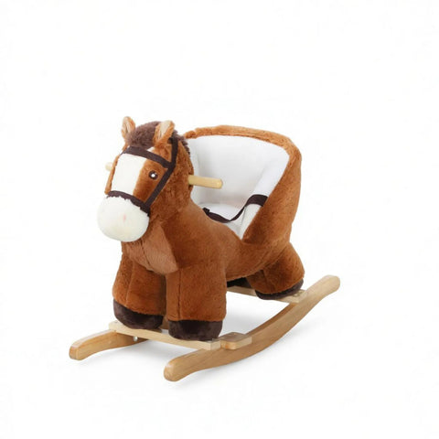 Kids Rocking Horse Ride-on With Wooden Base