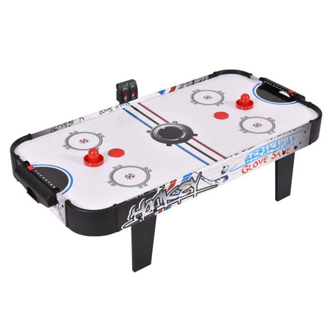 42-Inch Indoor Air Hockey Game Table with LED Scorer