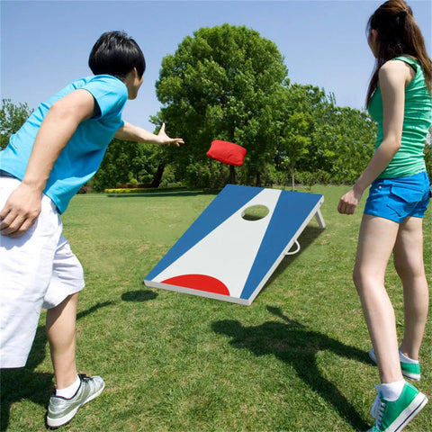 3'x2' Foldable Cornhole Board Set with 8 Bean Bags