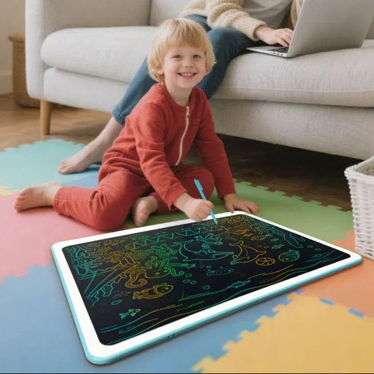 20-Inch Colorful LCD Writing Tablet and Toddler Doodle Board