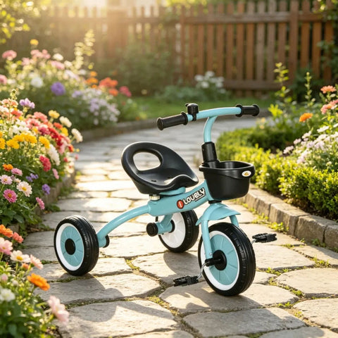 3-Wheel Toddler Tricycle for Kids 2-5 Years Old