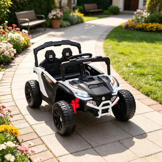 12V Battery-Powered Kids Electric UTV Ride-On Truck