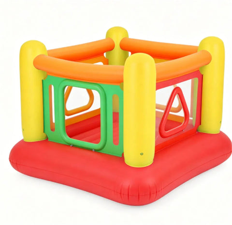3-in-1 Inflatable Bounce House with Visible Wall