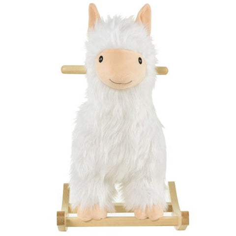 Plush Llama Rocking Horse Toy for Toddlers