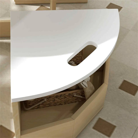 5-Piece Kids Table and Chairs Set with Under-Seat Storage