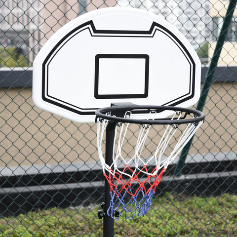 Adjustable Poolside Basketball Hoop with Wheels