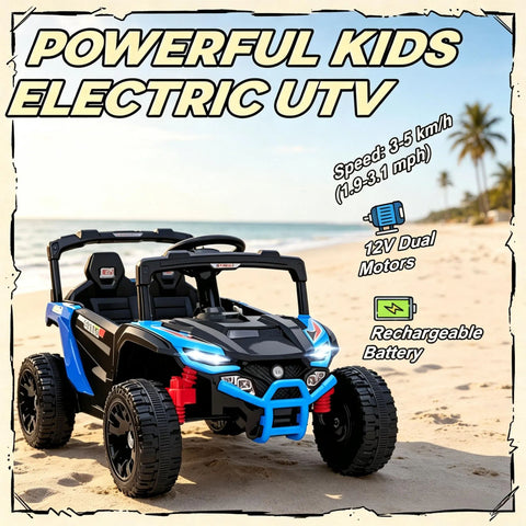 12V Kids Ride-On Electric UTV Truck with Remote Control