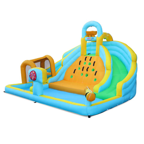 Inflatable Water Park Bounce House with 450W Blower