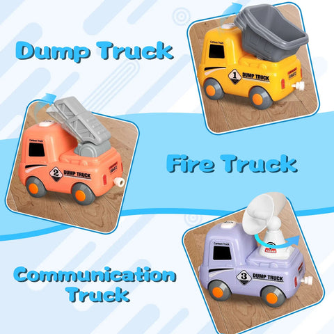 Kids Remote Control Electric Train Set with Lights and Smoke