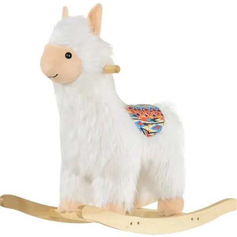 Plush Llama Rocking Horse Toy for Toddlers