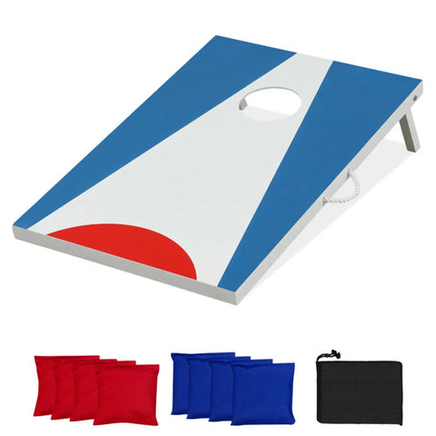 3'x2' Foldable Cornhole Board Set with 8 Bean Bags