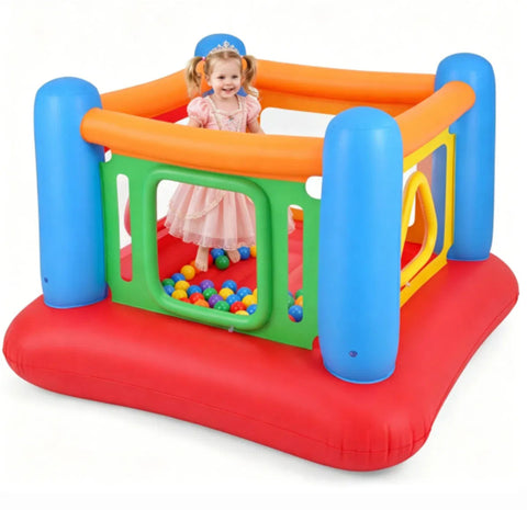 3-in-1 Inflatable Bounce House for Kids