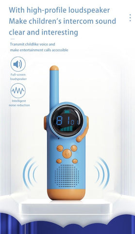 2-Pack Blue and Pink Walkie-Talkies