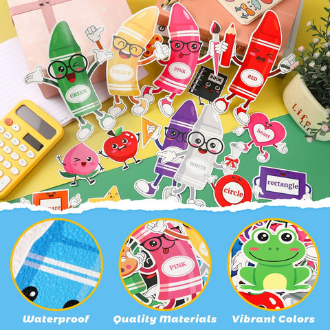 50-Piece Bulletin Board Classroom Decoration Cutouts Set