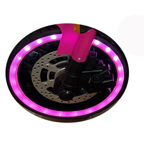 12V Electric Ride-On Motorcycle with Training Wheels
