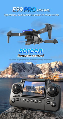 E99Pro Screen Control Drone with Dual Battery