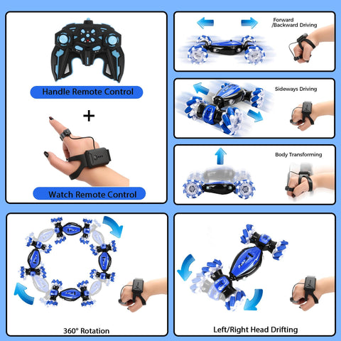 All-Around Surface Remote Control Drift Car With Gesture Control
