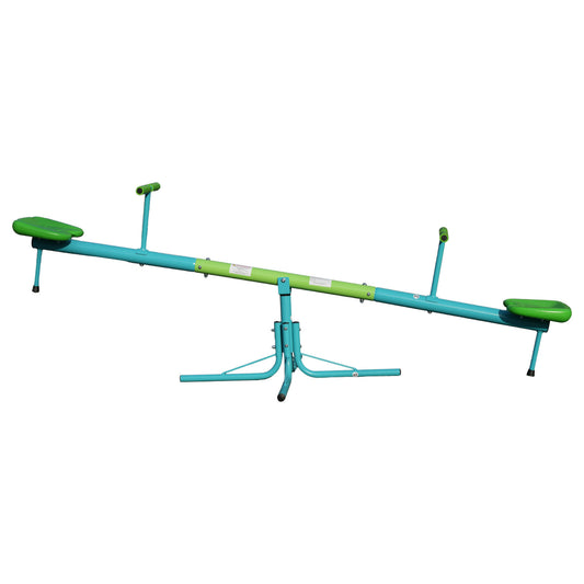 360-Degree Rotating Seesaw for Backyard Playground