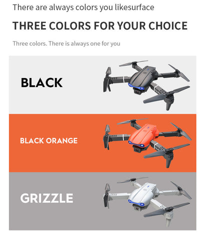 E99Pro Dual Camera Quadcopter Drone with Dual Battery