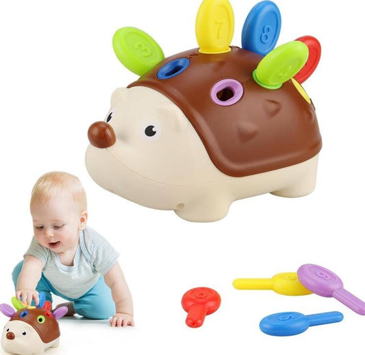 Hedgehog Educational Toy Set for Toddlers Aged 1-3