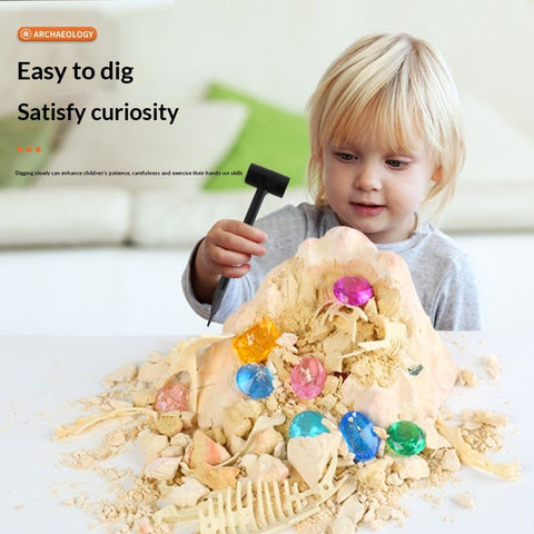 Interactive Volcanic Dinosaur Action Toy Figure