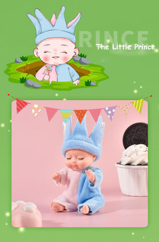 6-Piece Sleeping Princess Doll Gift Set