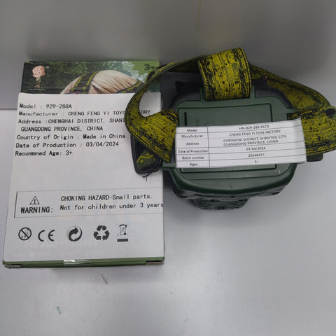 Dinosaur Headlight with Light and Music Effects