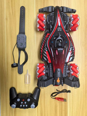 F1 Racing Remote Control Car With Light Music and Spray Tail