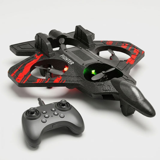Dual-Battery Remote Control Foam Airplane
